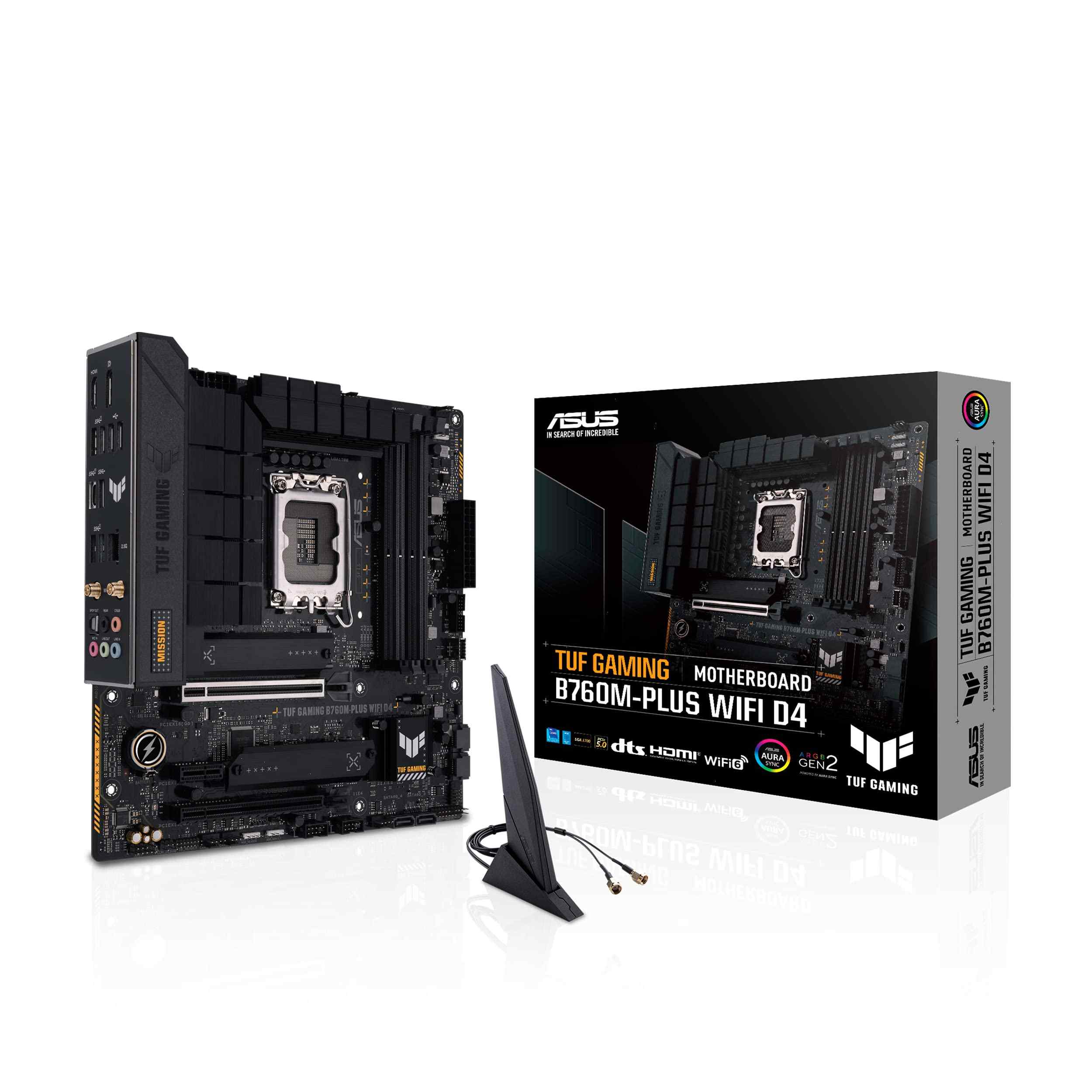 Unleashing Power and Potential: The ASUS TUF Gaming B760M-Plus WiFi D4 Motherboard